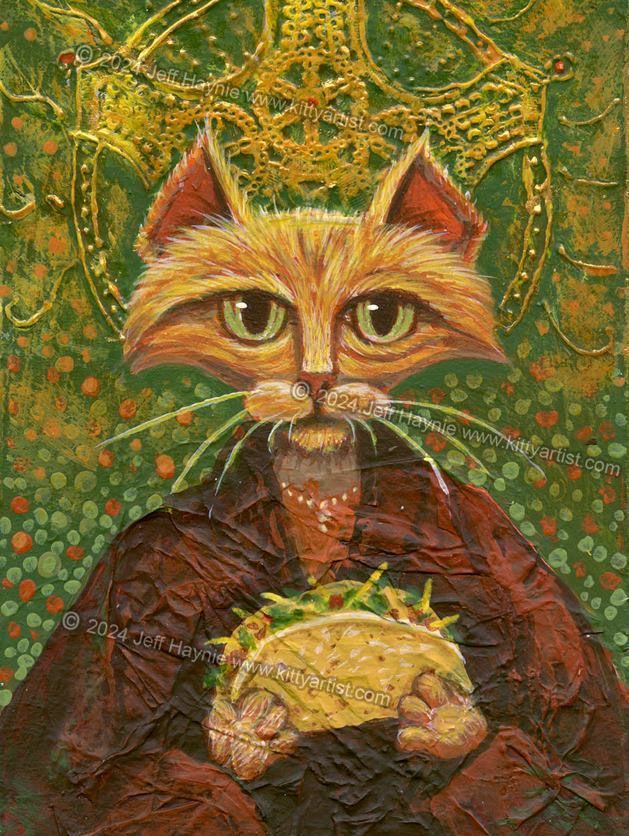 Art Print, Saint of Tacos