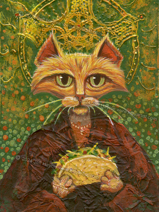 Art Print, Saint of Tacos