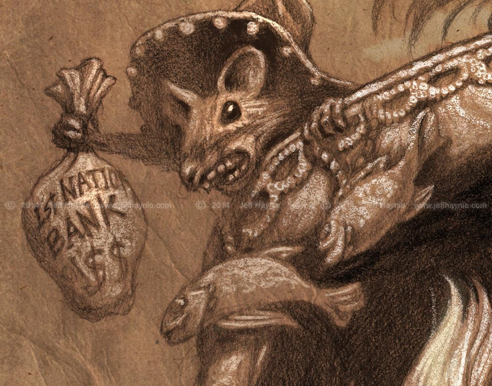 Art Print 16x20, El Gato Loco