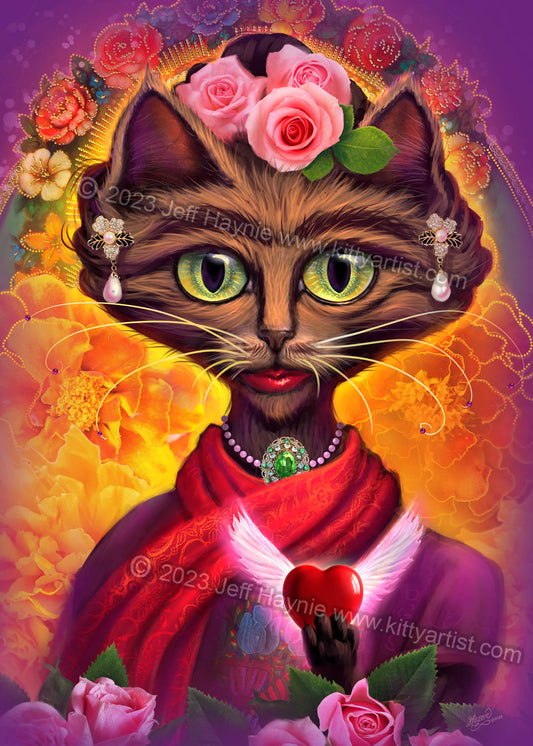 Art Print, Frida Catlo