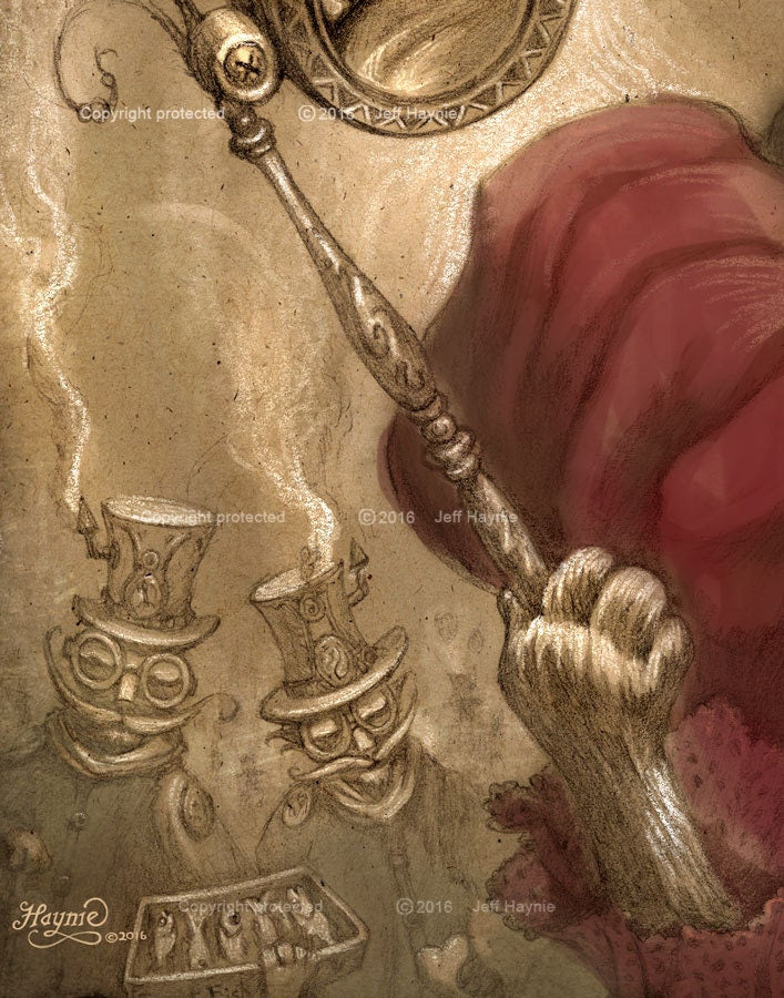 Art Print 8x10, Lady Steam, Steampunk