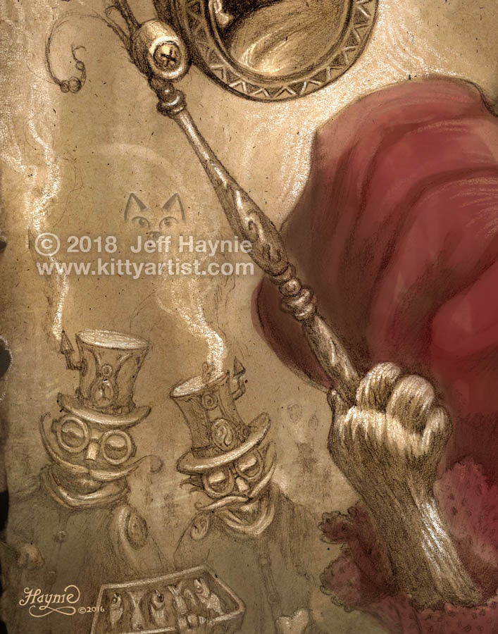 Art Print 8x10, Lady Steam