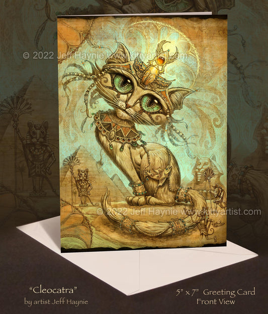 Greeting Card, Cleocatra