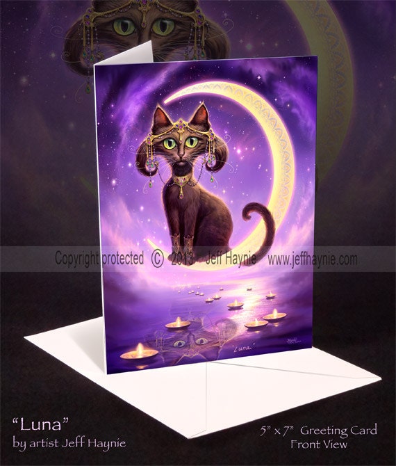 Greeting Card, Luna