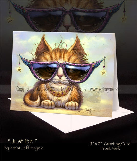 Greeting Card, Just Be