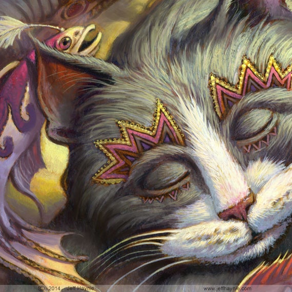 Art Print 8x10, Tuna Dreams