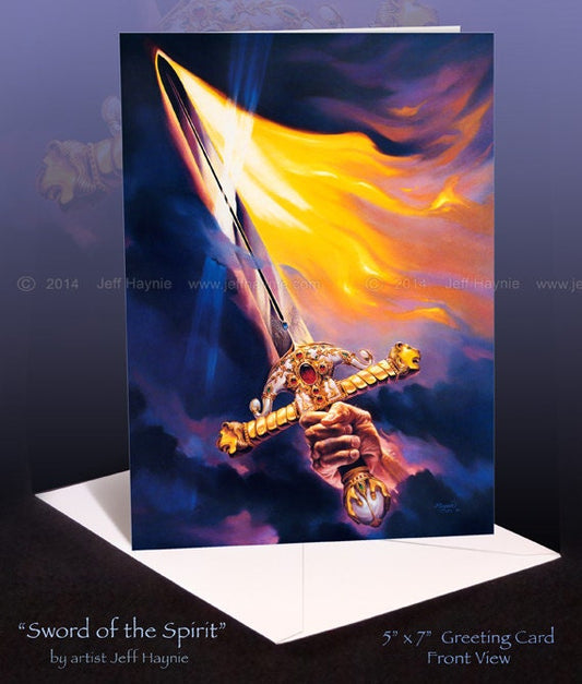 Greeting Card, Sword of the Spirit