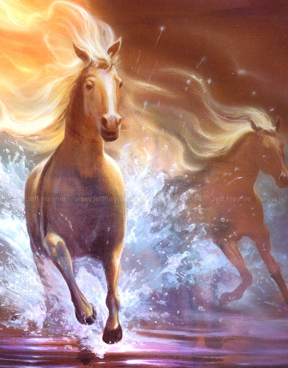 Art Print 8x10, Dreams need Hope to run free