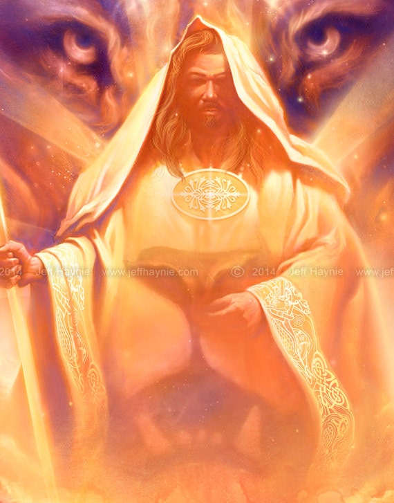 Art Print 8x10, Lion of Judah