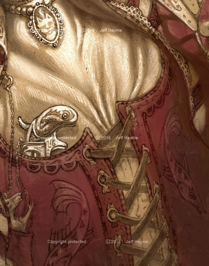 Art Print 8x10, Lady Steam, Steampunk