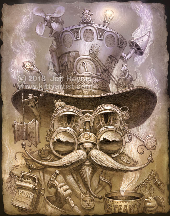 Steampunk Catdaddy 2