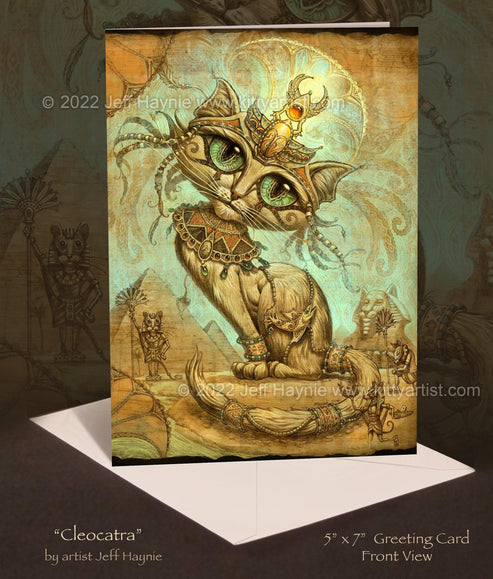 Greeting Card, Cleocatra