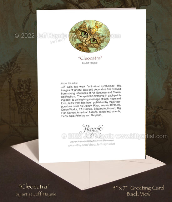 Greeting Card, Cleocatra