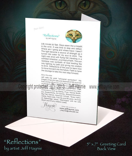 Greeting Card, Reflections