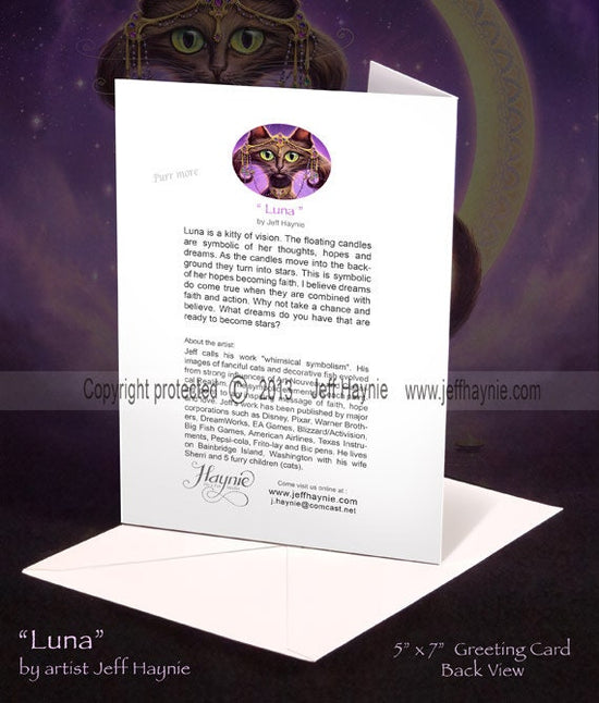 Greeting Card, Luna