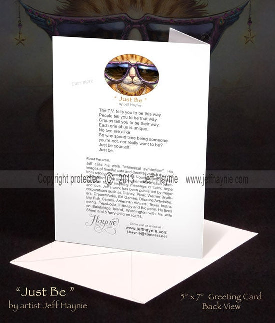 Greeting Card, Just Be