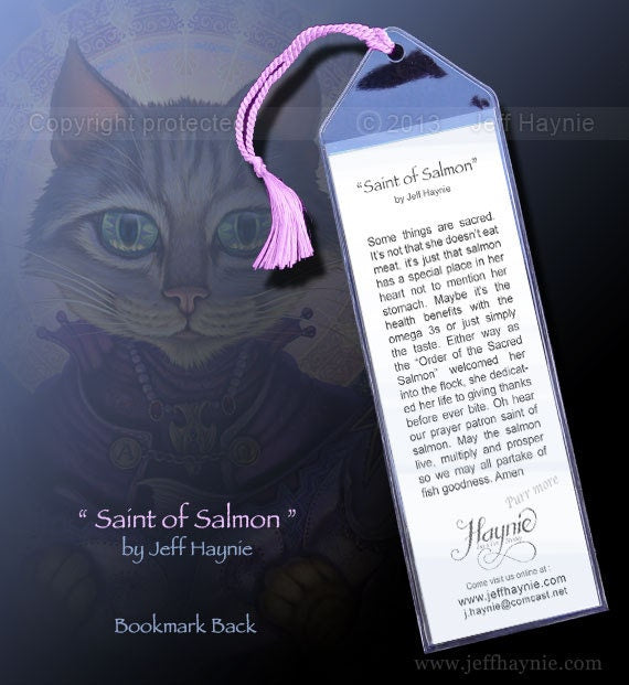 Bookmark, Saint of Salmons