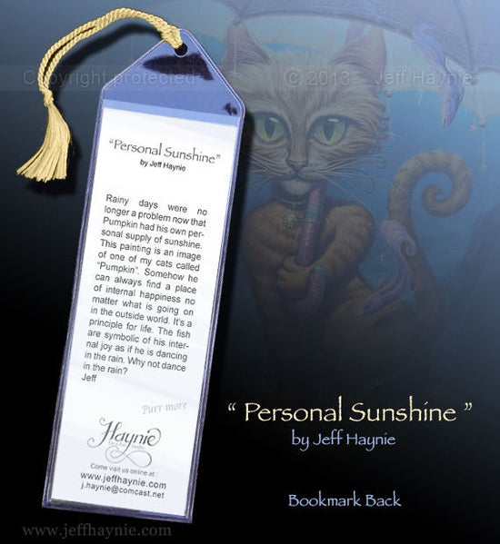 Bookmark, Personal Sunshine