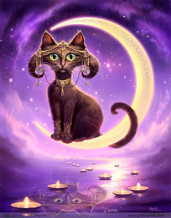 Art Print 8x10, Luna