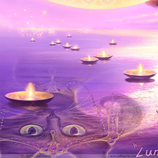 Art Print 8x10, Luna