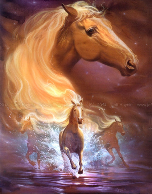 Art Print 8x10, Dreams need Hope to run free