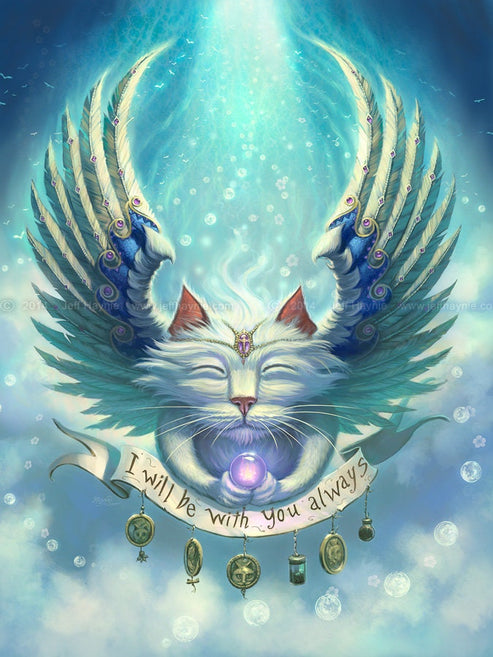 Art Print 8x10, I will be with you always